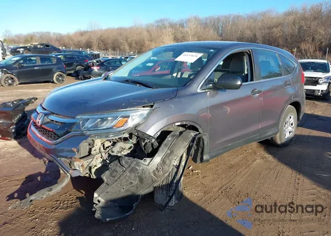 2015 Honda Cr-V Lx из США, поврежденный, VIN 5J6RM4H3XFL027984